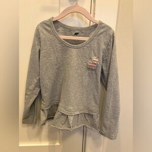 Monica + Andy long sleeve organic cotton t-shirt.